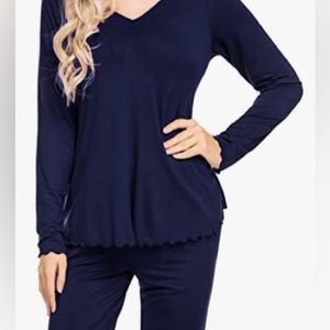 Women’s Pajama set. Navy Blue XL. Soft.